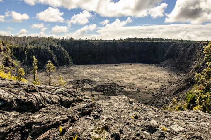 a close up of a rock